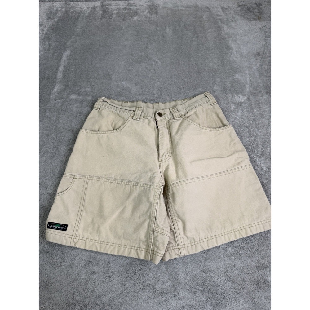 Arborwear Cargo Shorts Men's Size 32 Beige Workwear